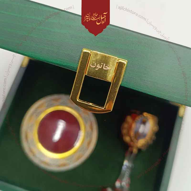 زعفران-کادویی-خاتون آجیل چی