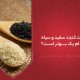 تفاوت کنجد سفید و سیاه، کدام یک بهتر است؟
