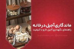 ماندگاری آجیل در خانه